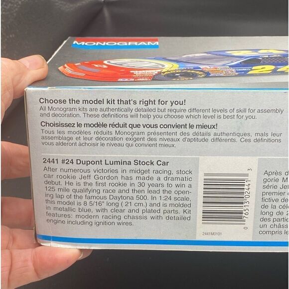 COPY - NIOB NASCAR model car skill level 3 of the Jeff Gordon stock car driven … - Picture 4 of 16